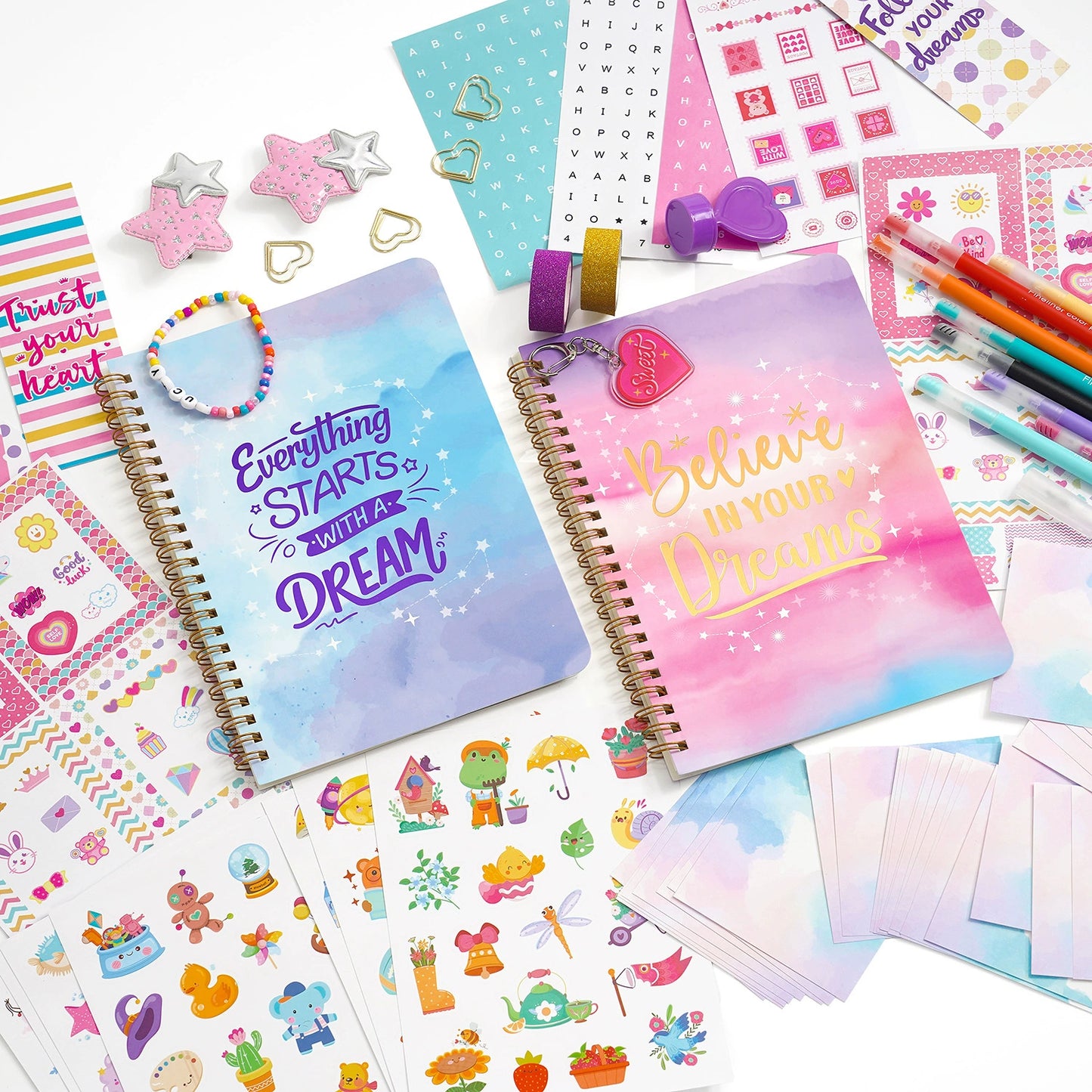 DIY Journal Kit Gift Box for Girls