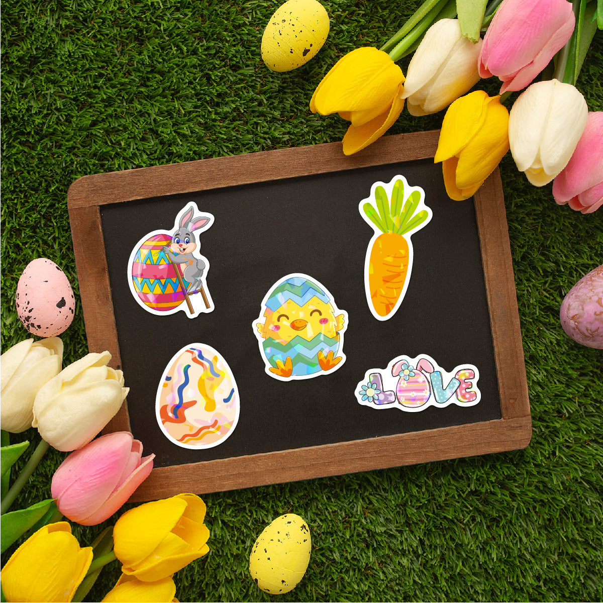 Easter Waterproof Sticker Pack