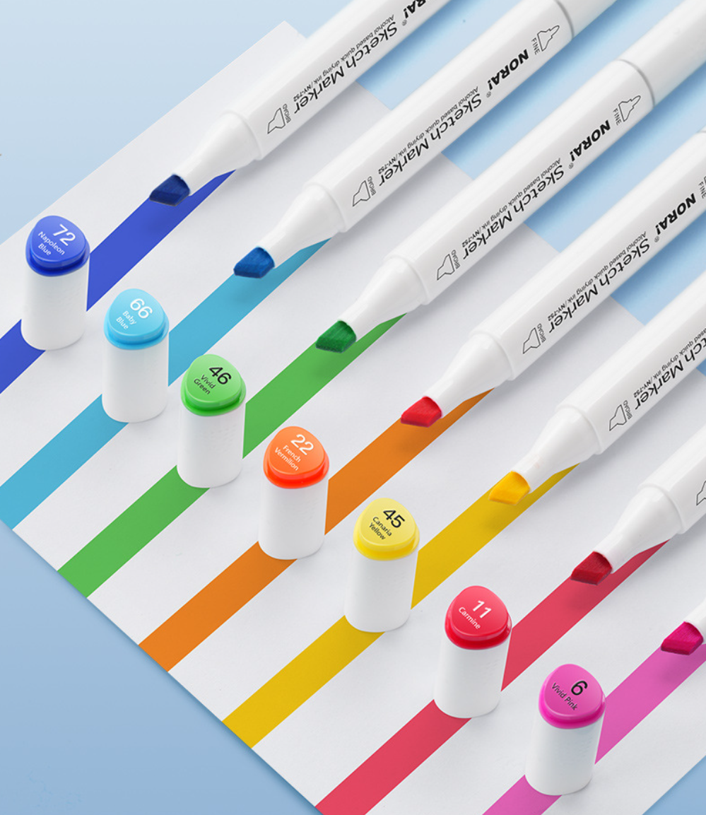 Dual Tip Alcohol Markers Set