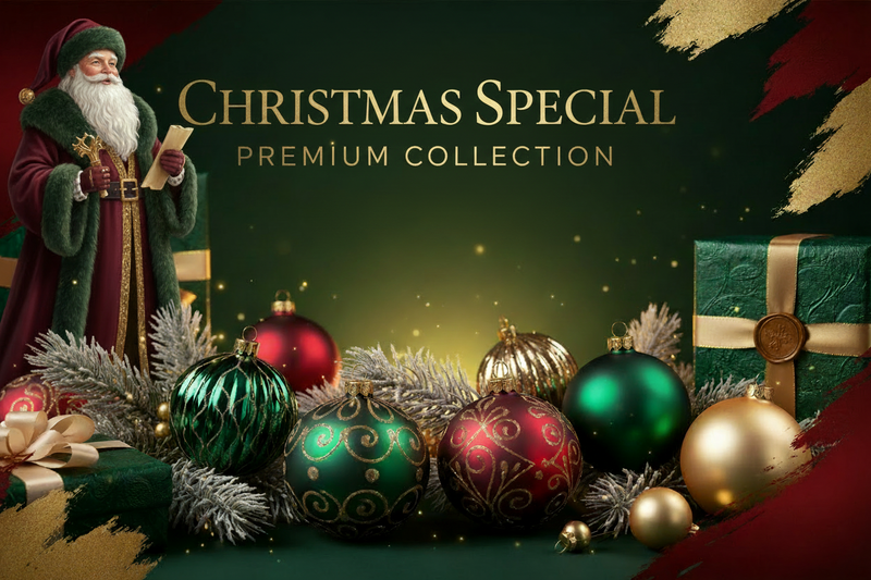 文案是，圣诞节特辑的英文