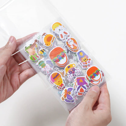 Easter 3D Puffy Stickers Set