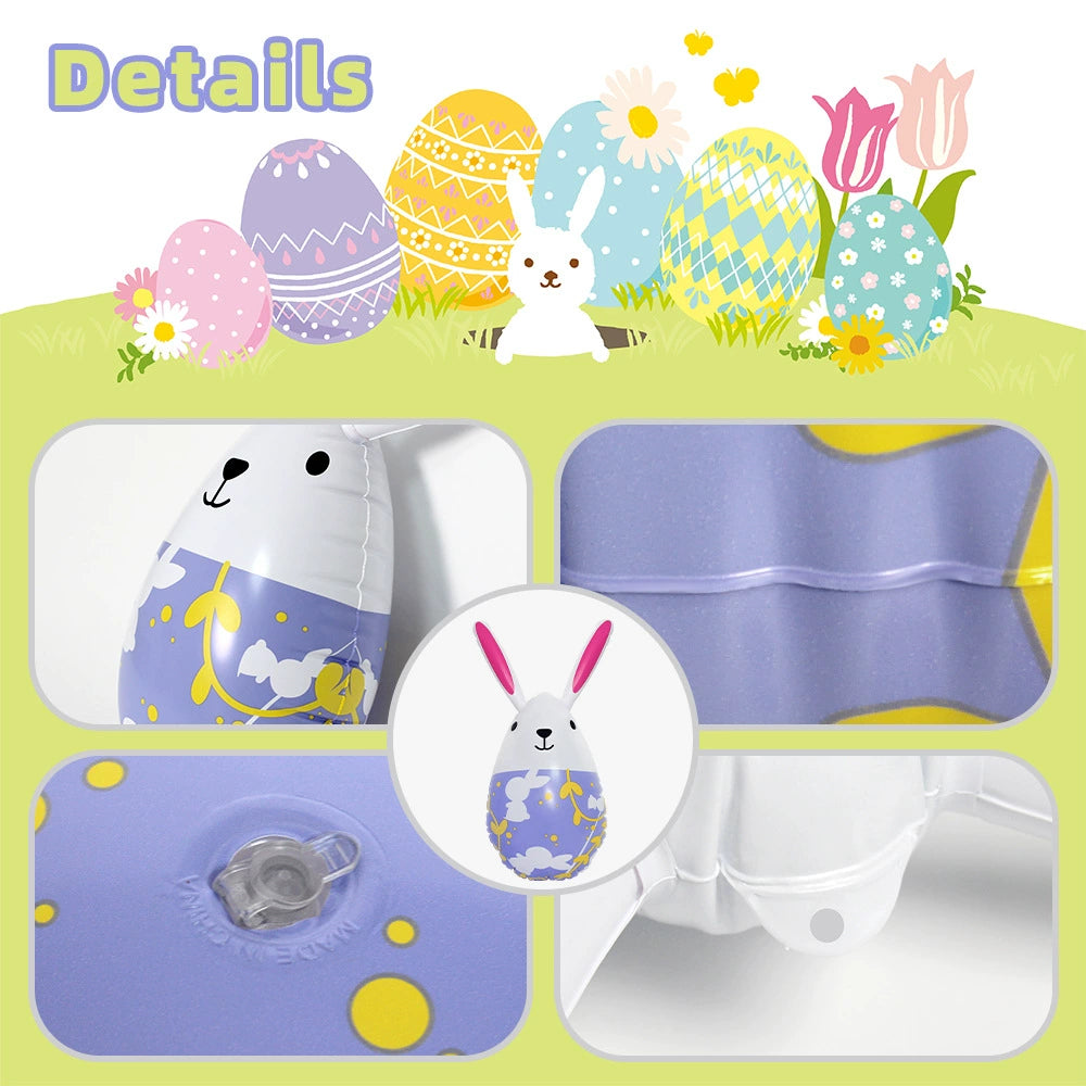 Inflatable Easter Bunny Egg Decoration