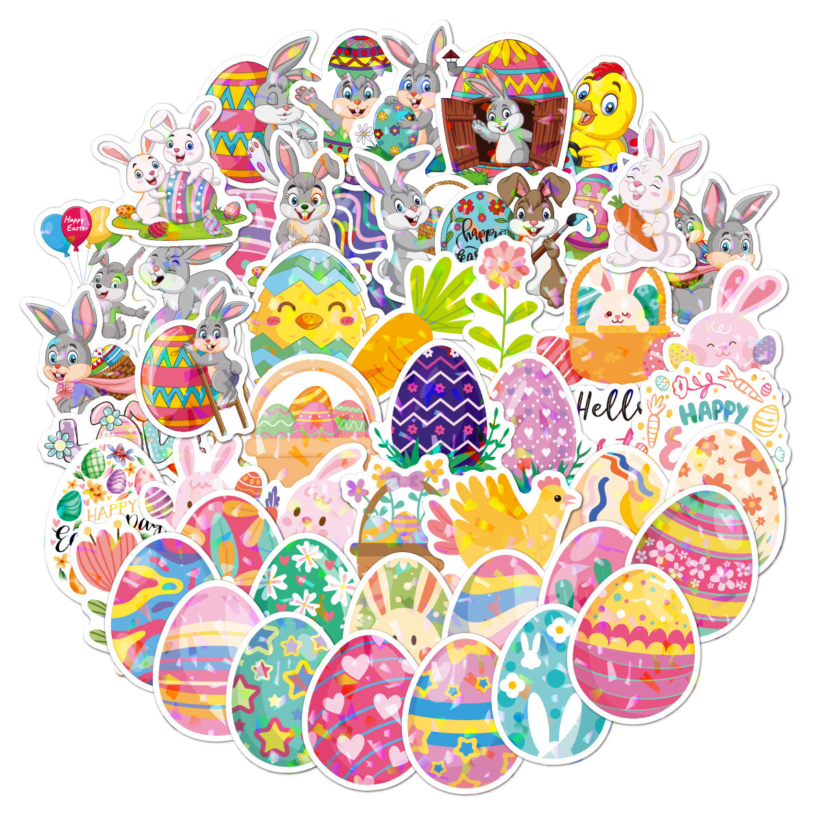 Easter Waterproof Sticker Pack