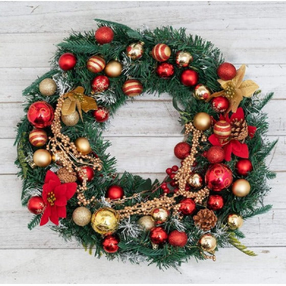 50-Piece Christmas Ball Ornament Set