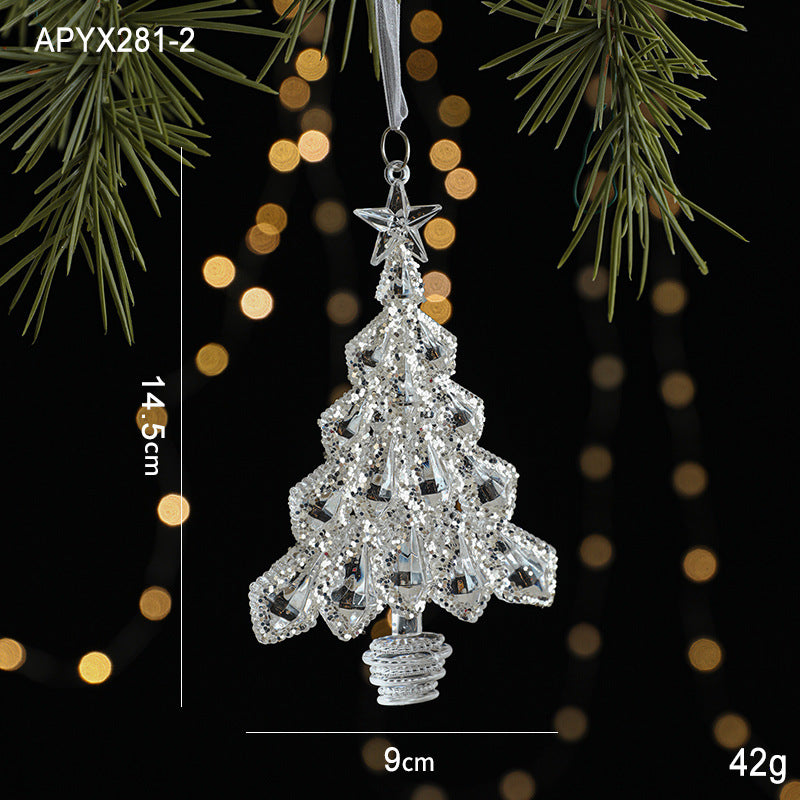 Crystal Christmas Ornaments