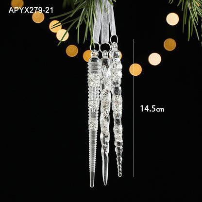 Crystal Christmas Ornaments