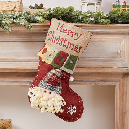 Christmas Hanging Stocking Gift Bag