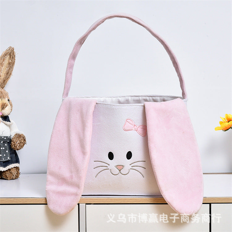 Easter Bunny Ear Tote Basket