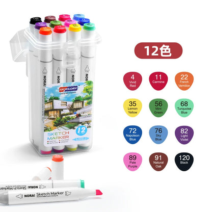 Dual Tip Alcohol Markers Set