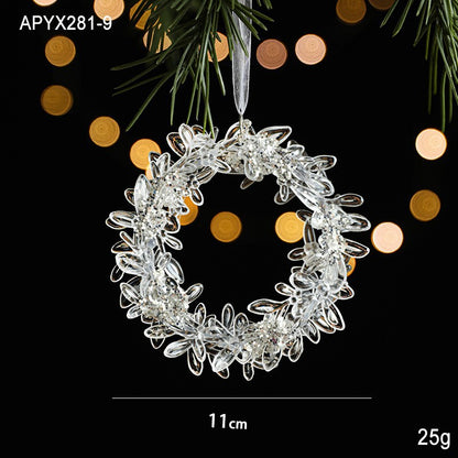 Crystal Christmas Ornaments