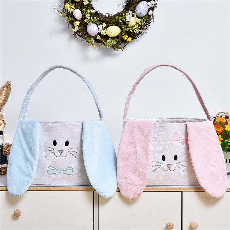 Easter Bunny Ear Tote Basket
