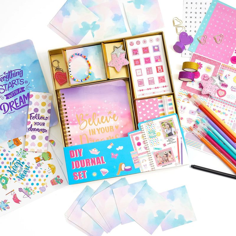 DIY Journal Kit Gift Box for Girls