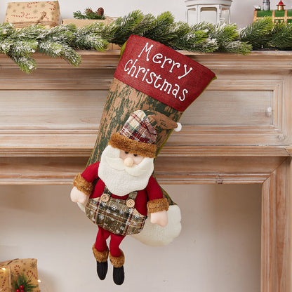 Christmas Hanging Stocking Gift Bag