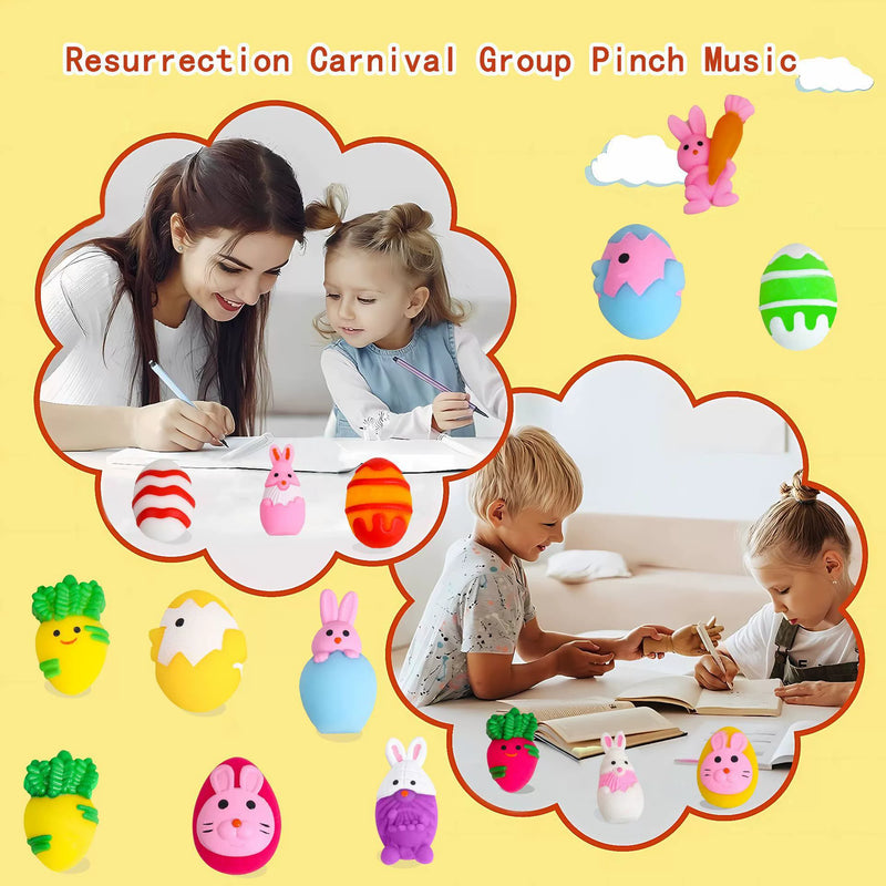 Easter Mini Squishy Eggs & Bunnies