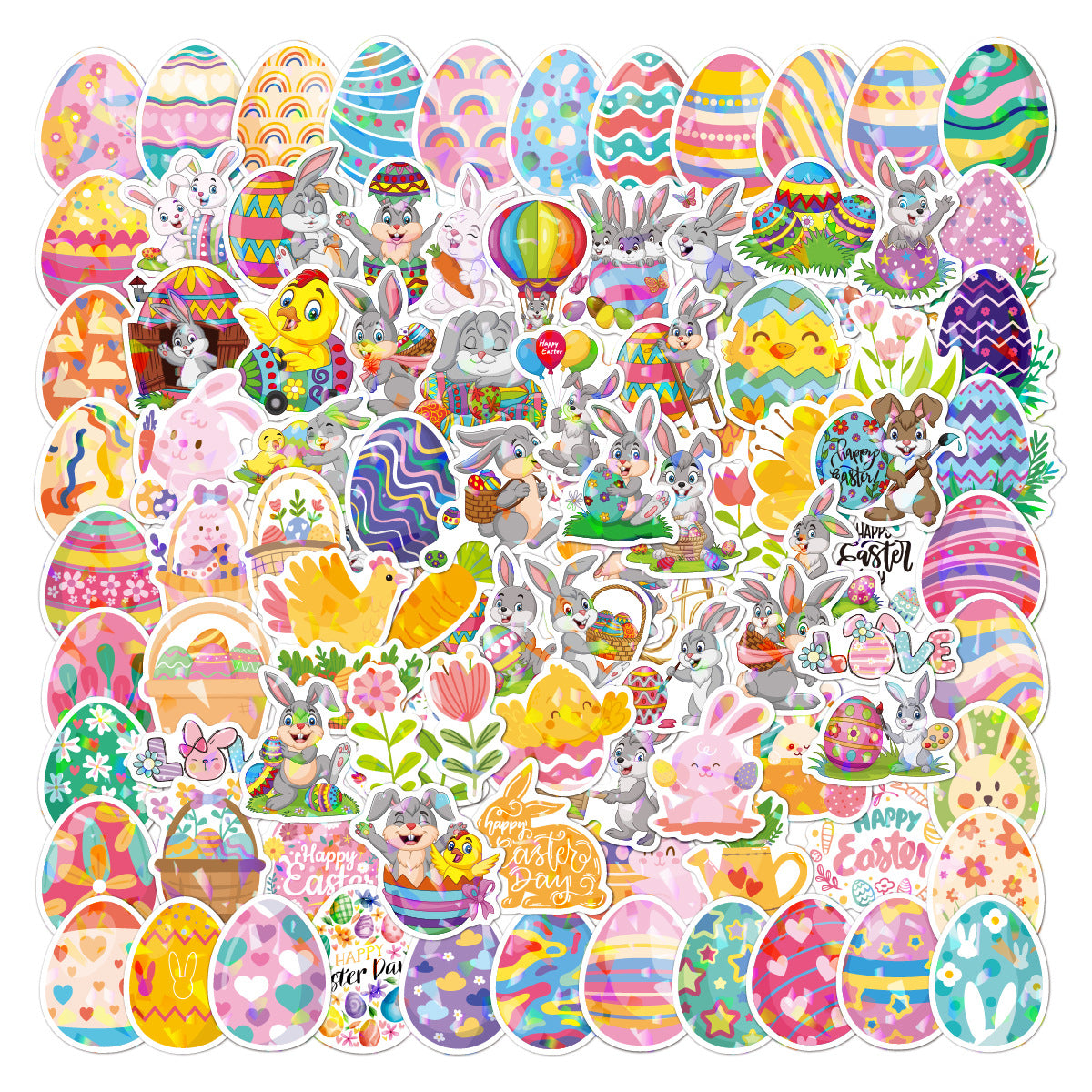 Easter Waterproof Sticker Pack