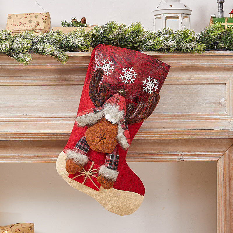 Christmas Hanging Stocking Gift Bag