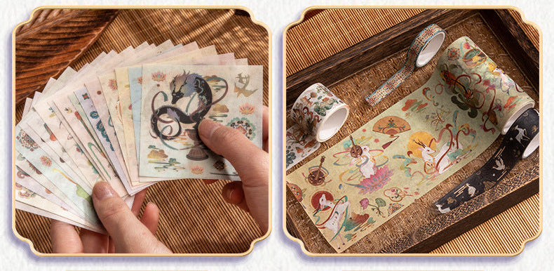 Chinese Style Stationery Gift Box Set