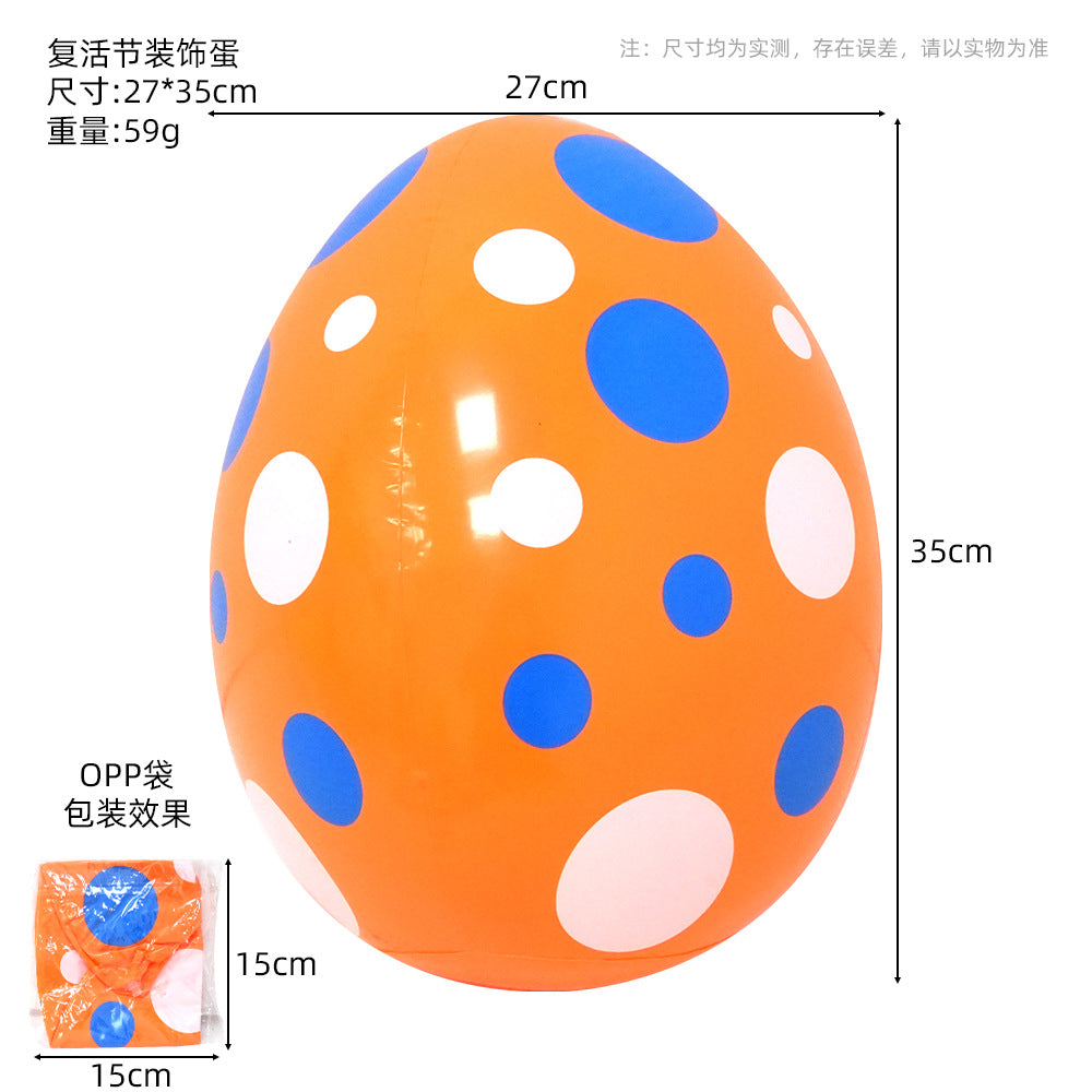 Inflatable Easter Bunny Egg Decoration