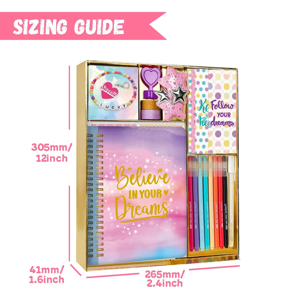 DIY Journal Kit Gift Box for Girls