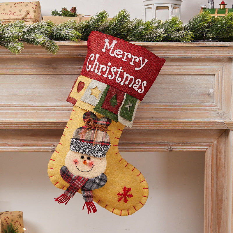 Christmas Hanging Stocking Gift Bag