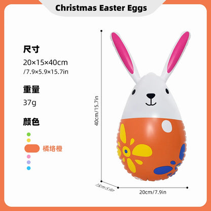 Inflatable Easter Bunny Egg Decoration