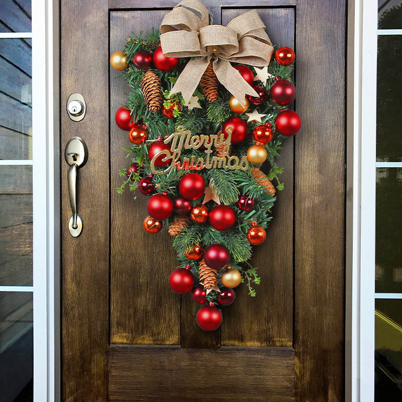 Upside-Down Christmas Tree Hanging Decoration