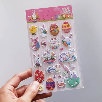 Easter 3D Puffy Sticker Sheets