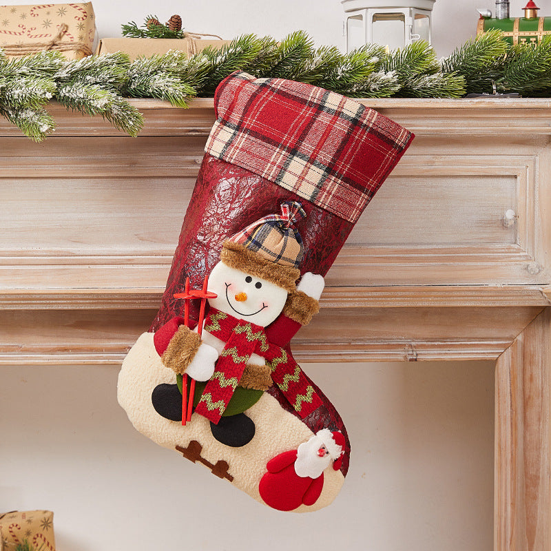 Christmas Hanging Stocking Gift Bag