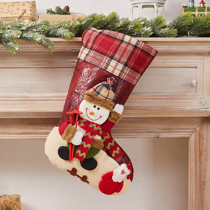 Christmas Hanging Stocking Gift Bag