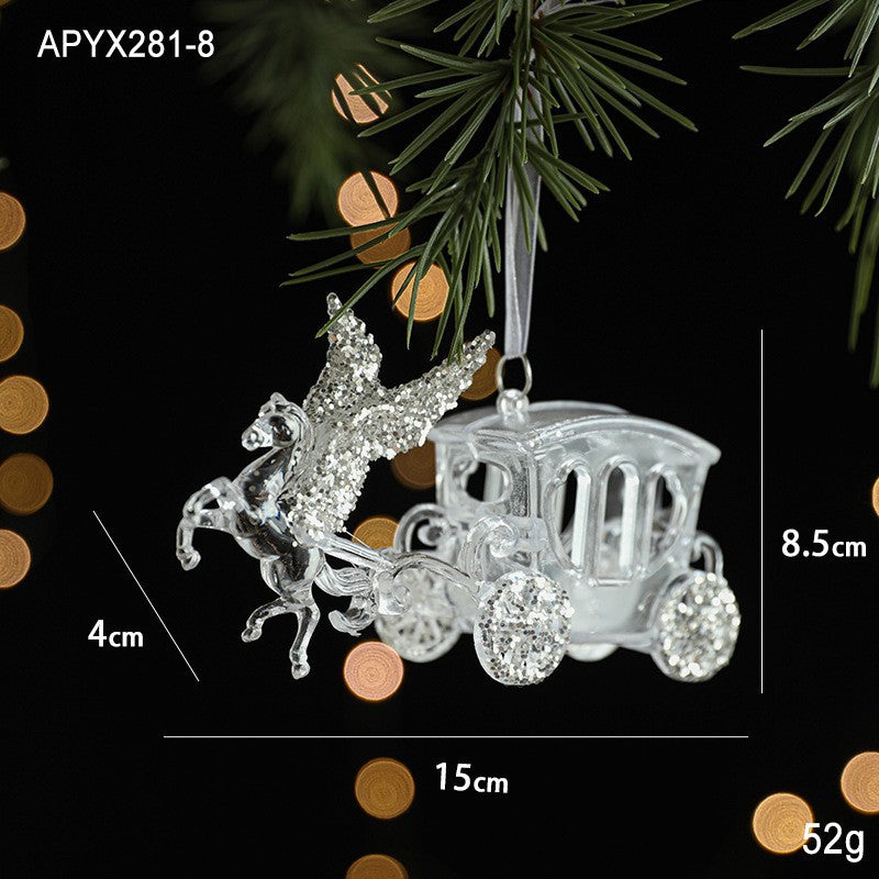 Crystal Christmas Ornaments