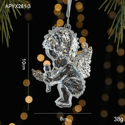 Crystal Christmas Ornaments