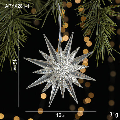 Crystal Christmas Ornaments