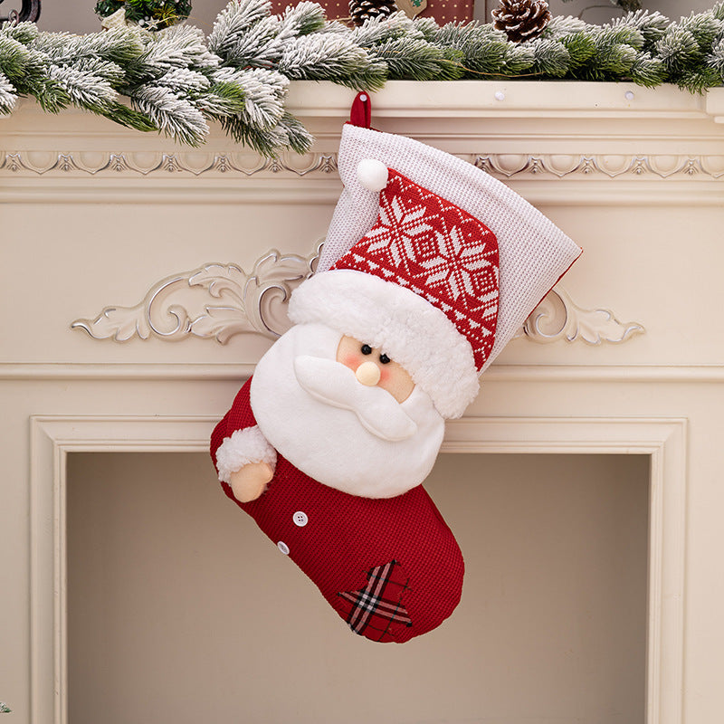 Christmas Hanging Stocking Gift Bag